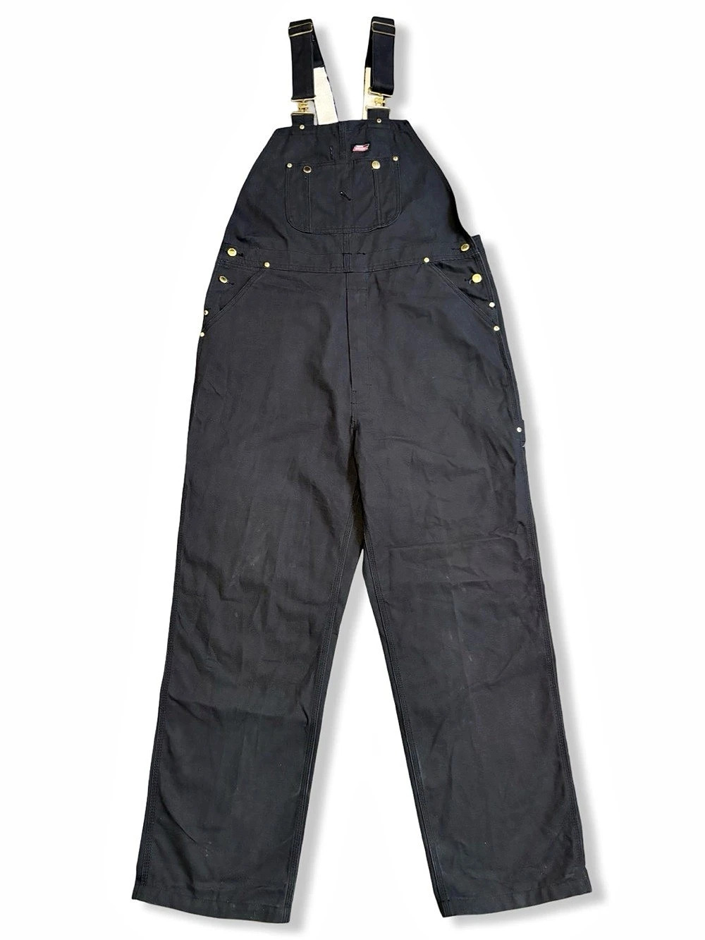 Dickies Classic Bib Overalls Black Utility Workwear
